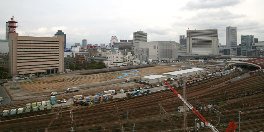 大阪梅田の再開発をじっくりと定点観測してみるブログ 2007年3月25日